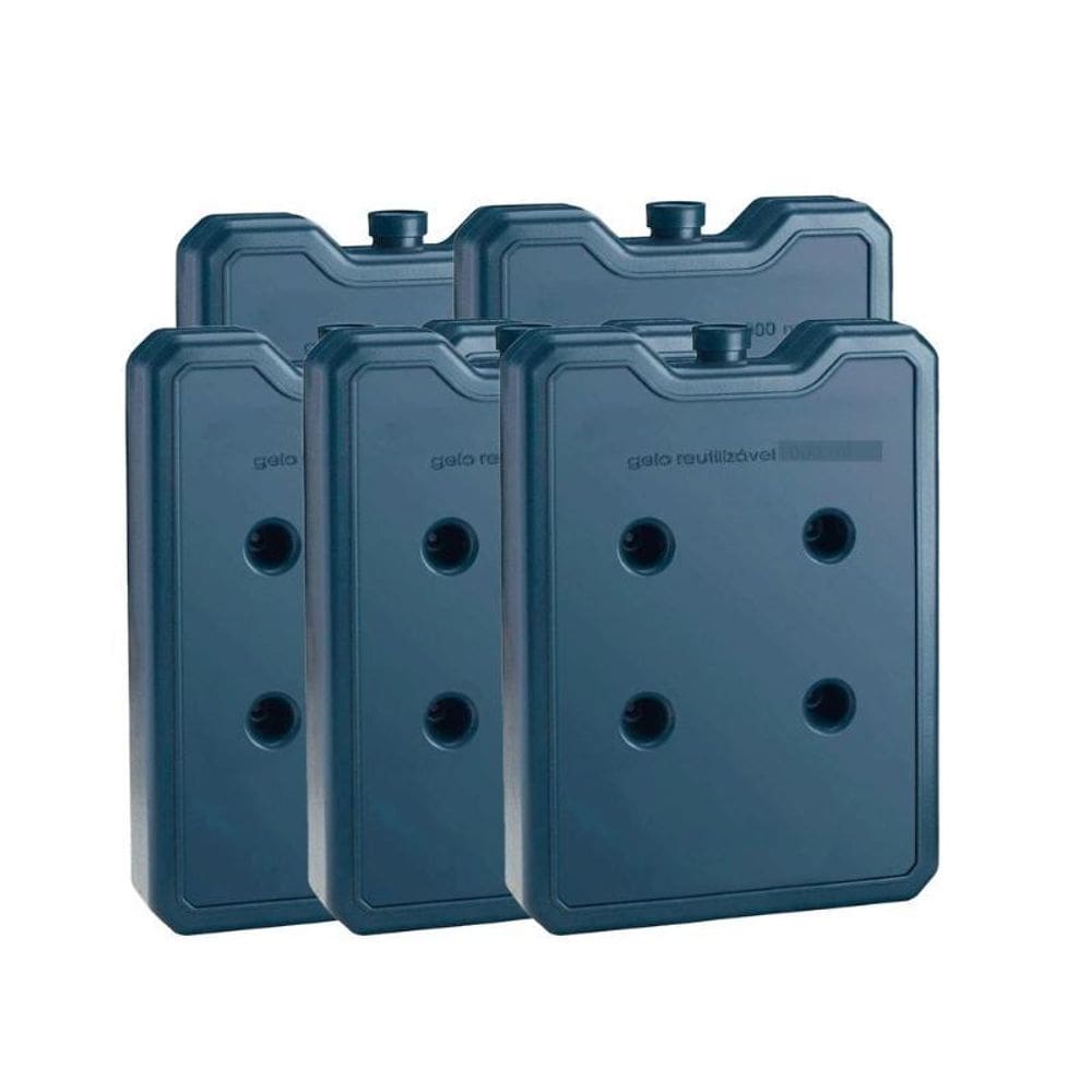 Gelo Artificial Rigido De 500Ml  5 Unidades