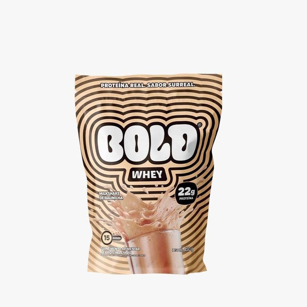 Bold Whey Refil 450G - Sabor: Milkshake De Baunilha