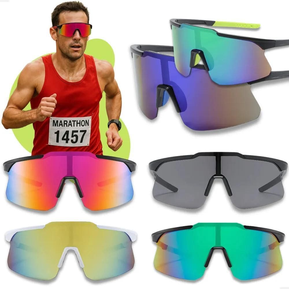 10X Óculos Esportivo Ciclismo Bike Corrida Baixa Pace Uv 40