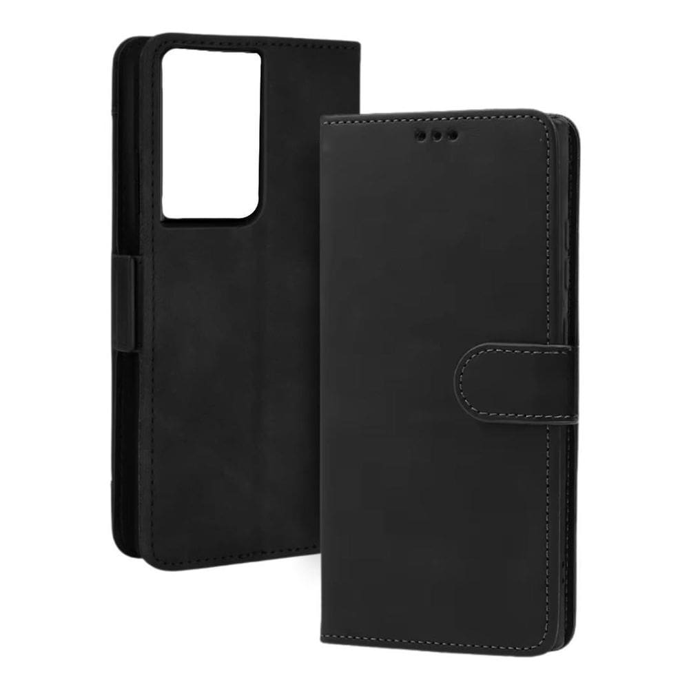 Capa Carteira + Pel. Gel Privativa Para Samsung S25 Ultra