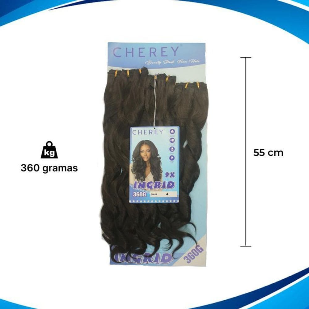 Cabelo Orgânico 9X Ingrid 360G Entrelace