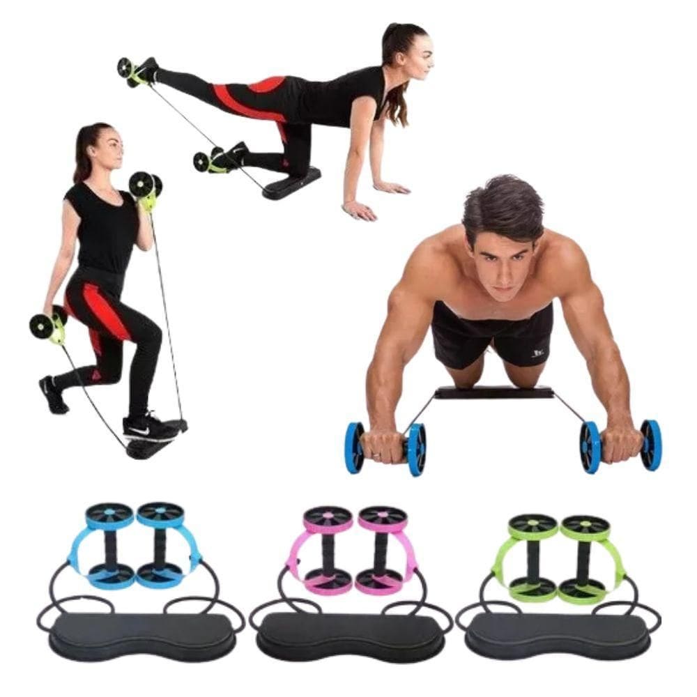 Academia Completa Abdominal Braços Pernas Revoflex Xtreme