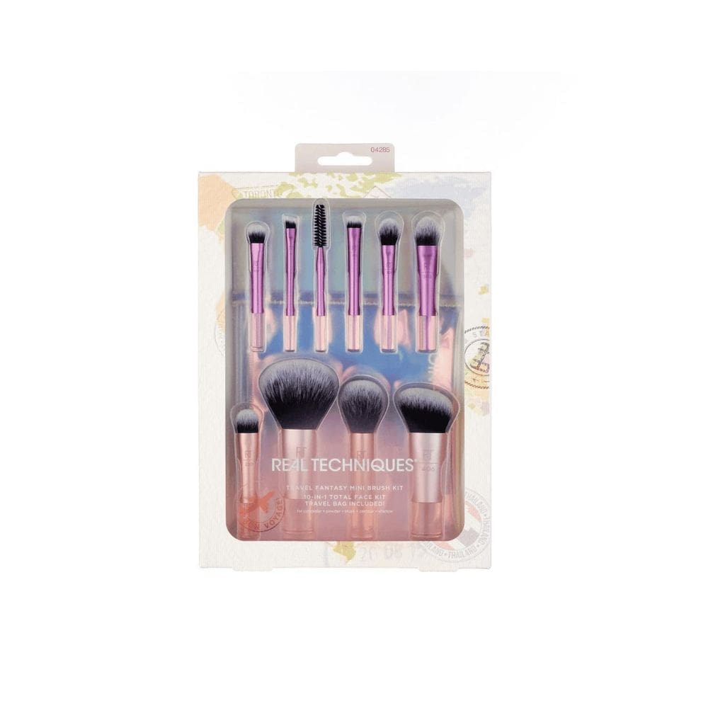 Real Techniques Travel Fantasy Mini Brush Kit 10-In-1