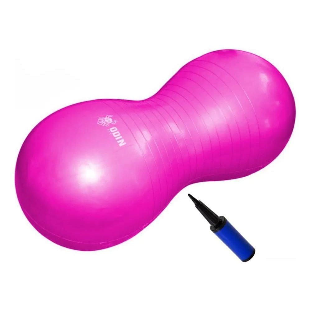 2X Bola De Ginástica Pilates Feijão Peanut Ball Rosa Odin Fi