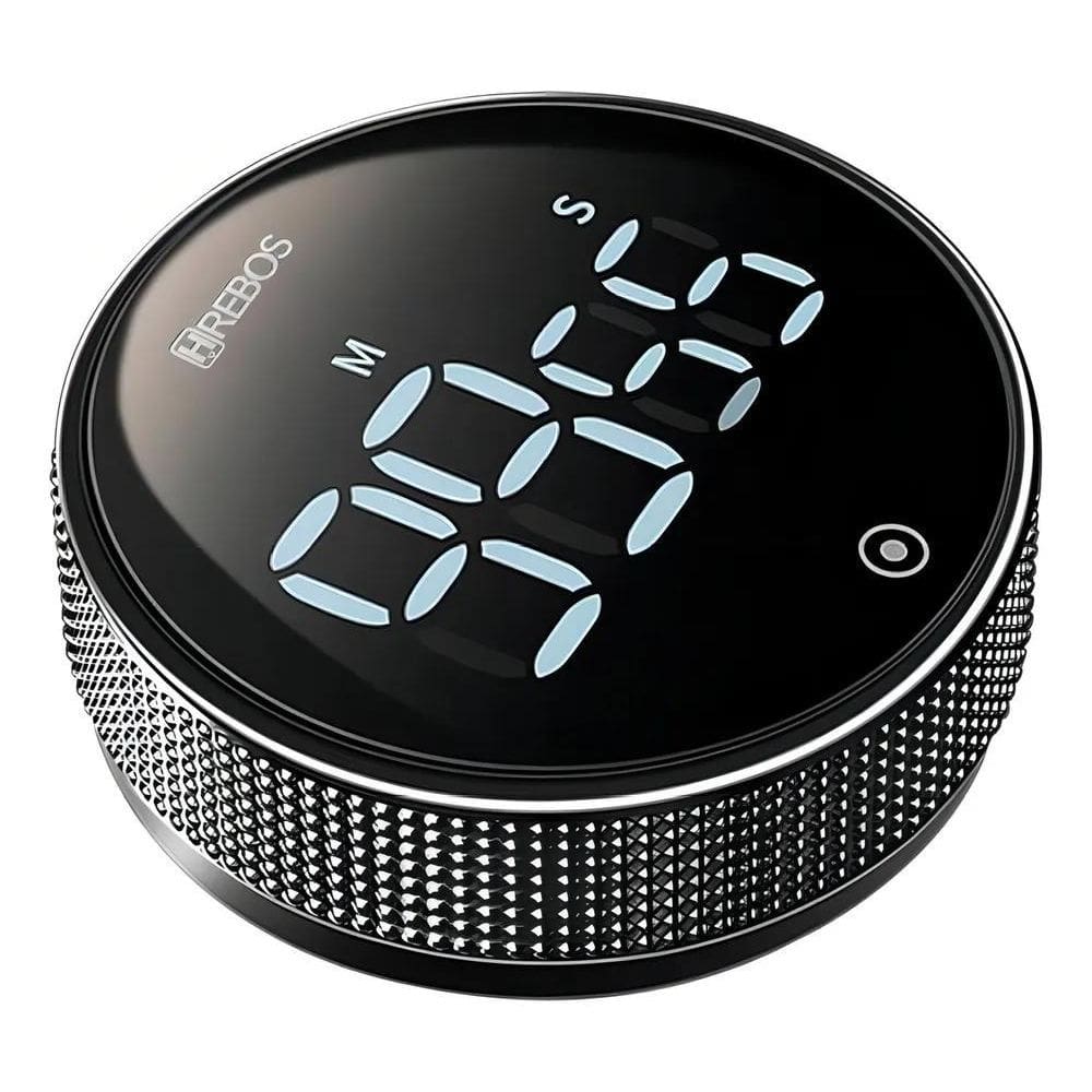 2X Temporizador Hrebos Cronômetro Magnético Rotatório Digita