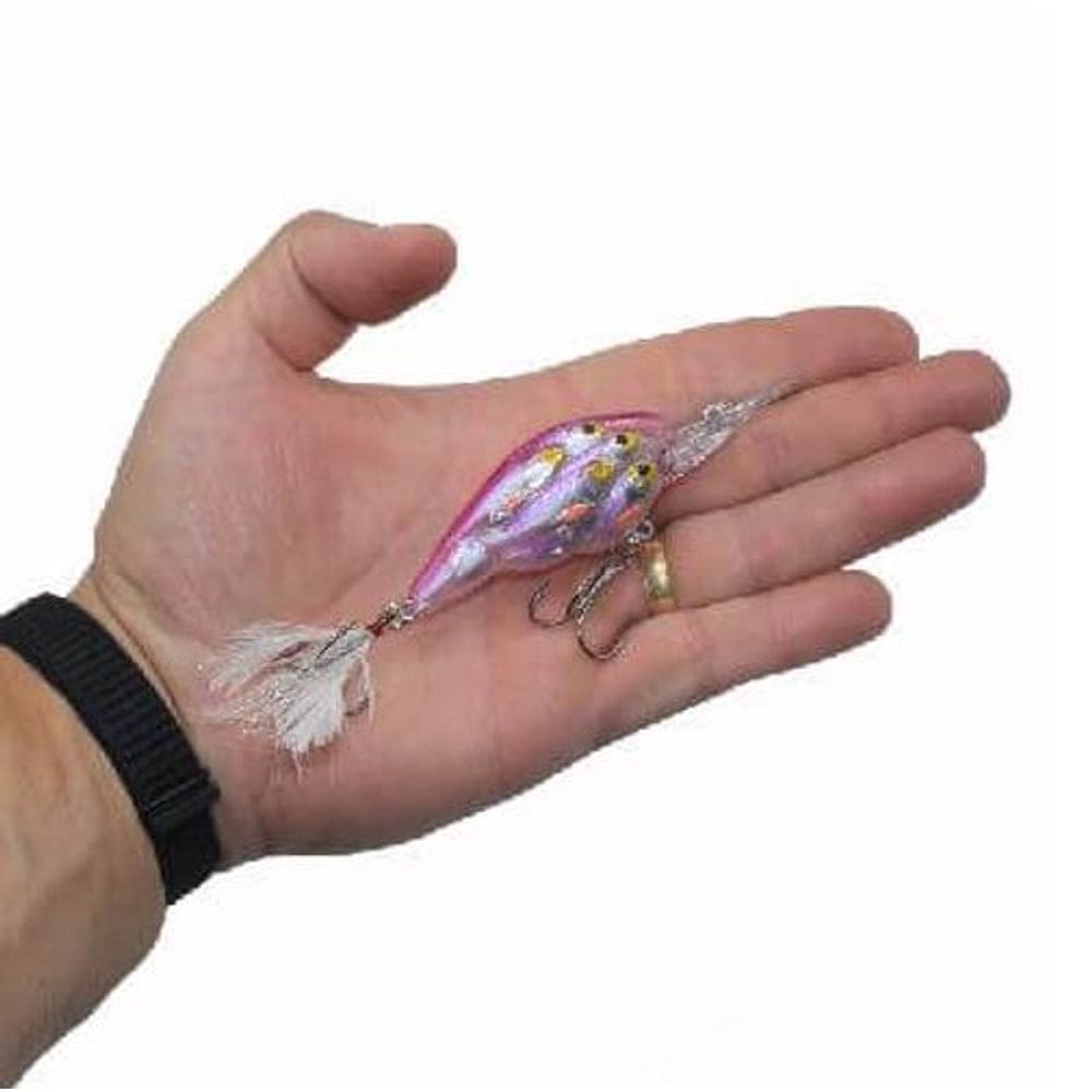 Isca Artificial Pesca Cardume De Peixes Com Penacho 6Cm 12G