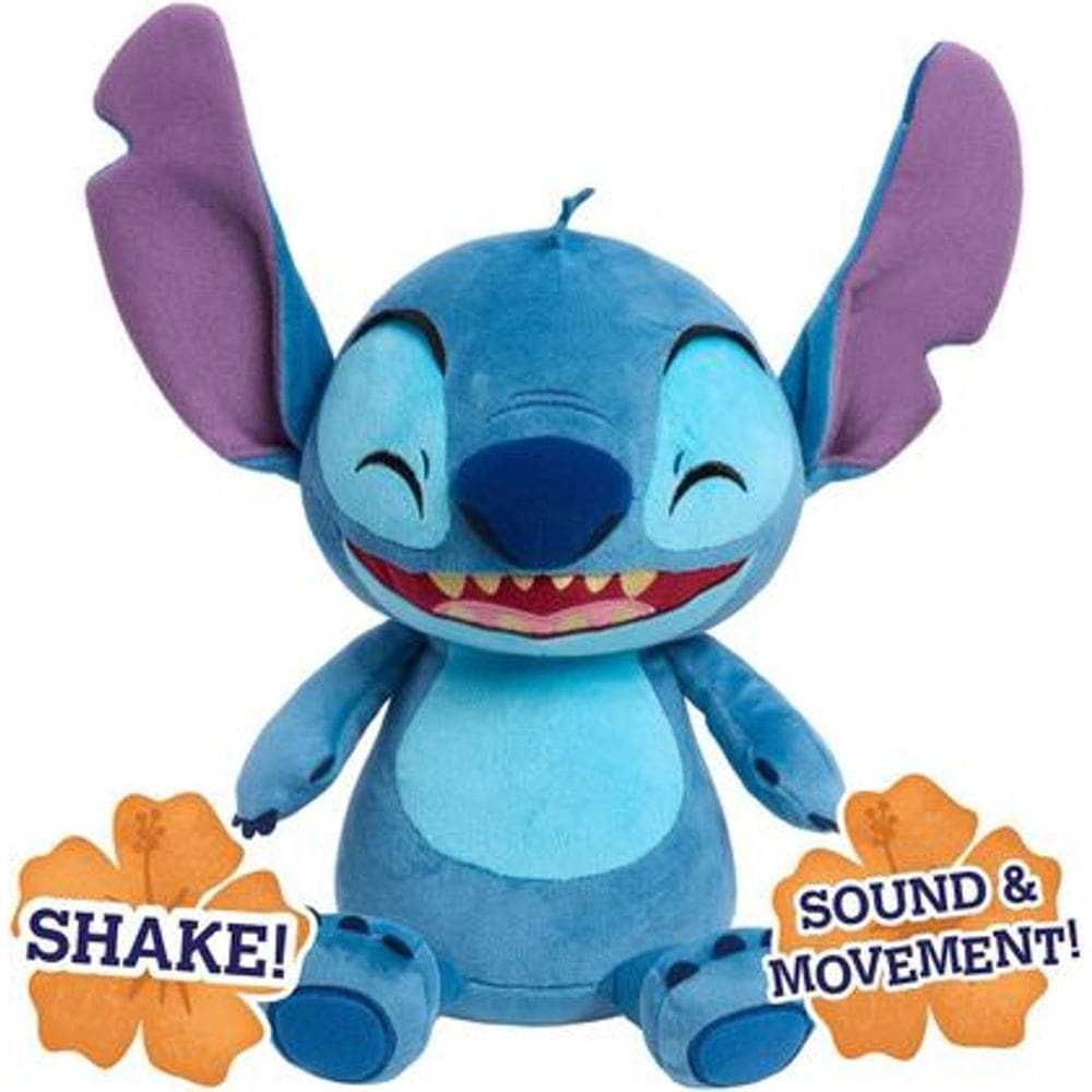 Stitch - Pelucia Interativa Com Risadas - Sunny - 4574