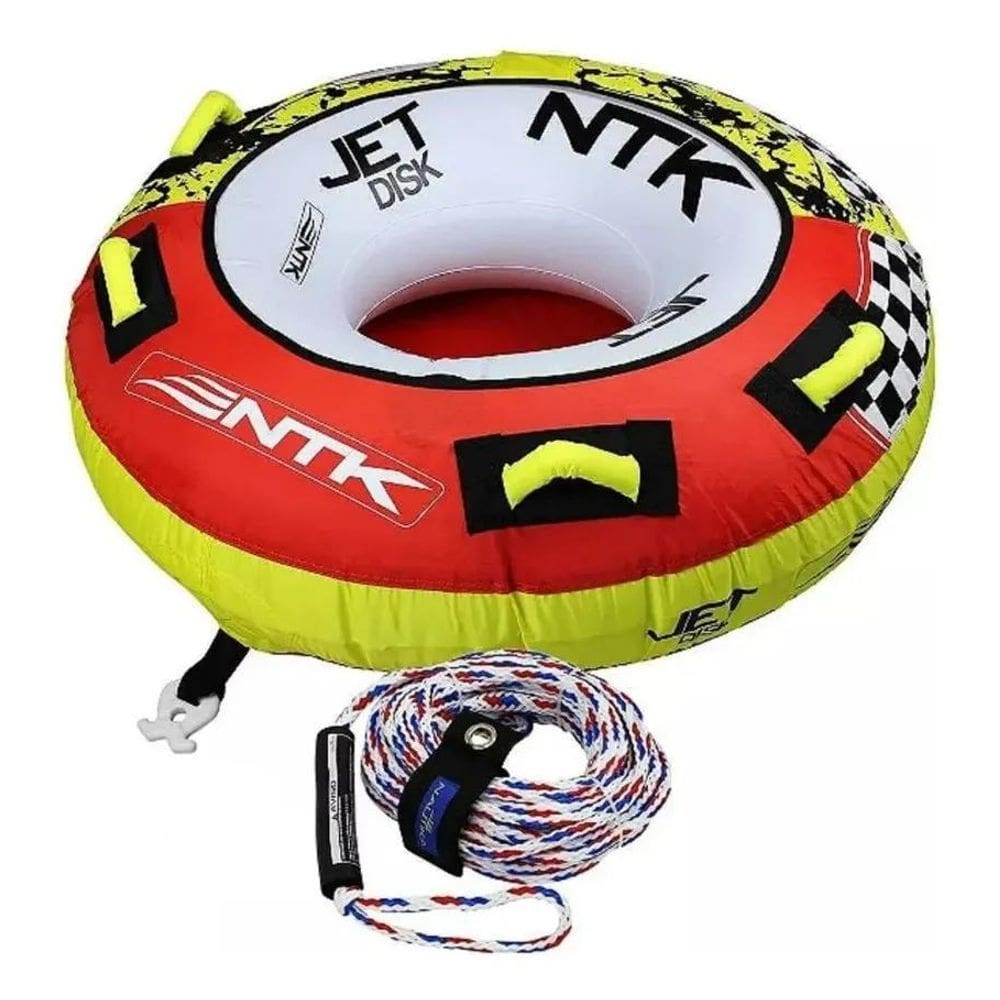 2X Boia Jet Disk Rebocável + Cabo Jet Nautika Ski Barco Lanc