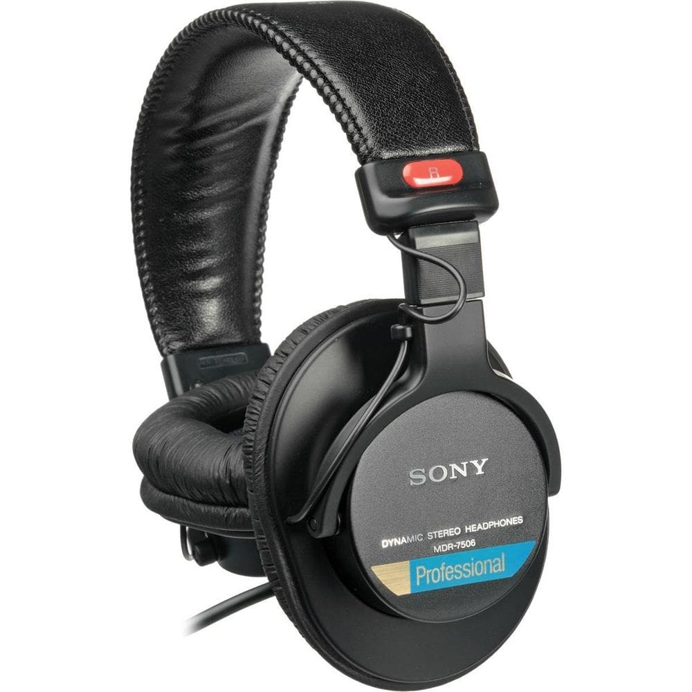 Fone de ouvido Sony MDR7506 Professional de Diafragma Grande