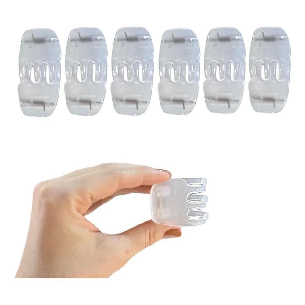 2X Piranha Grande Para Cabelo - 12 Unidades - Vários Modelos