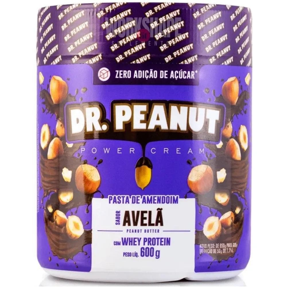 Dr. Peanut Pasta Com Melhor Sabor Do 600G Com Whey Sabor Ave