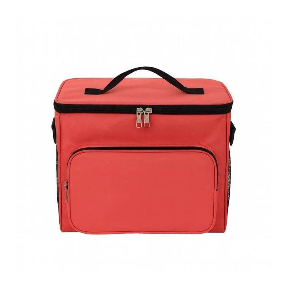 Bolsa Térmica Vermelho Isolamento Térmico Bolso Frontal