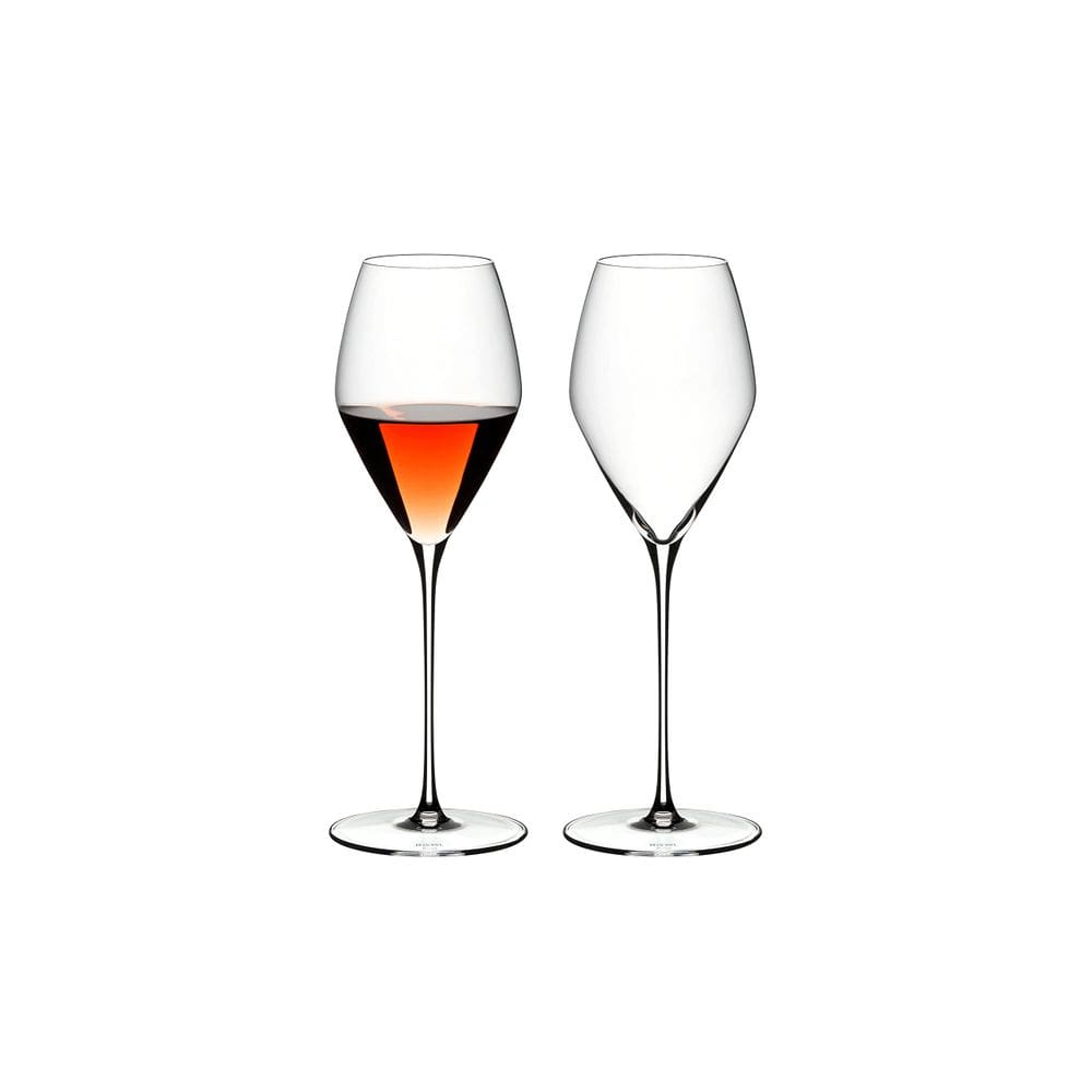 Conjunto de 2 taças de vinho Riedel Veloce Rosé feitas à máquina