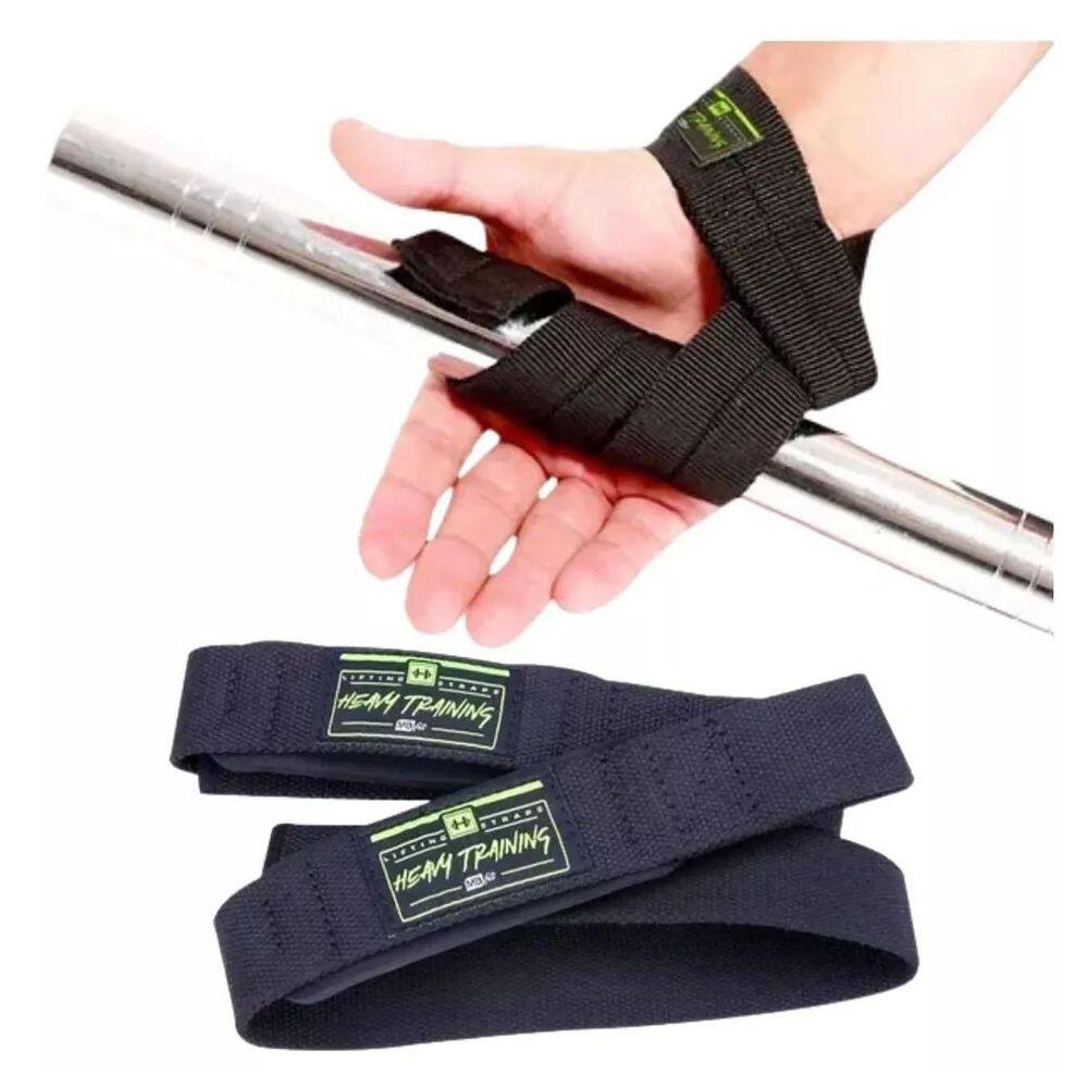 Kit 2 Strap Para Musculação Academia Treino Exercício