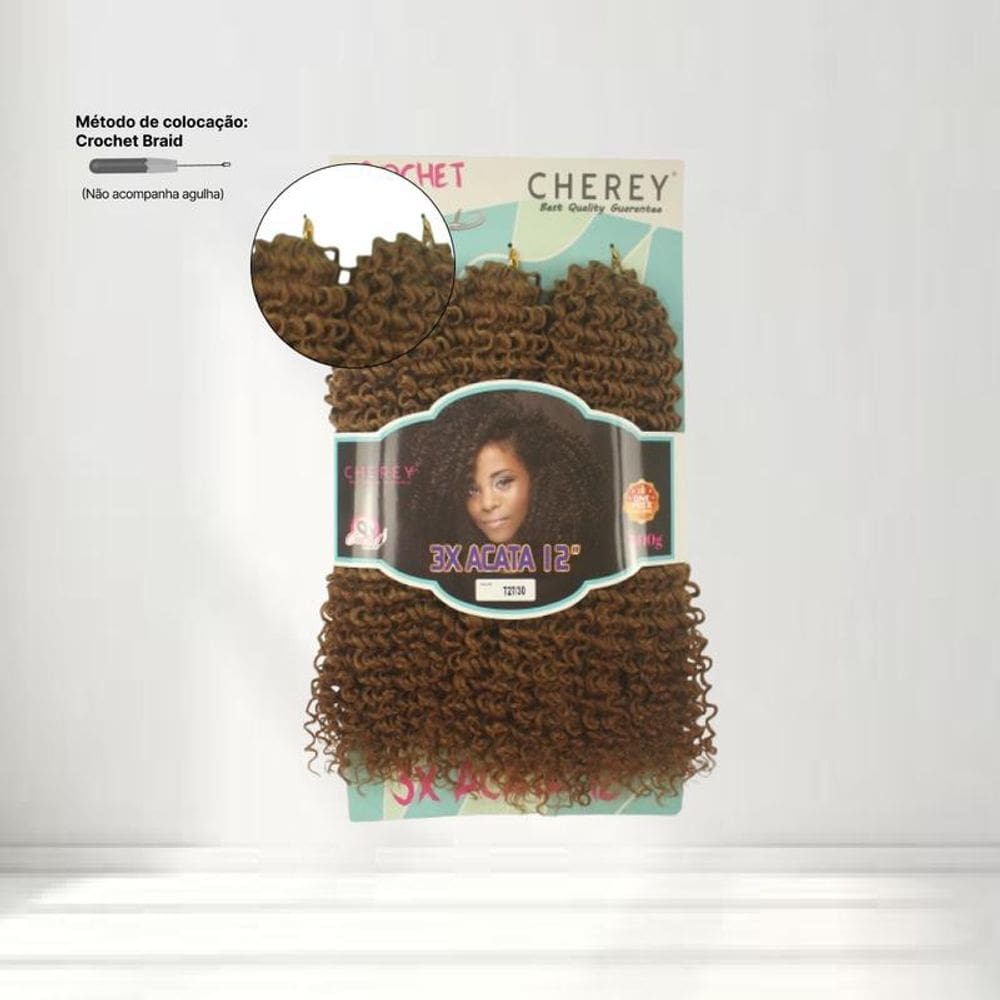 Cabelo Orgânico Cacheado Premium Acata 300G