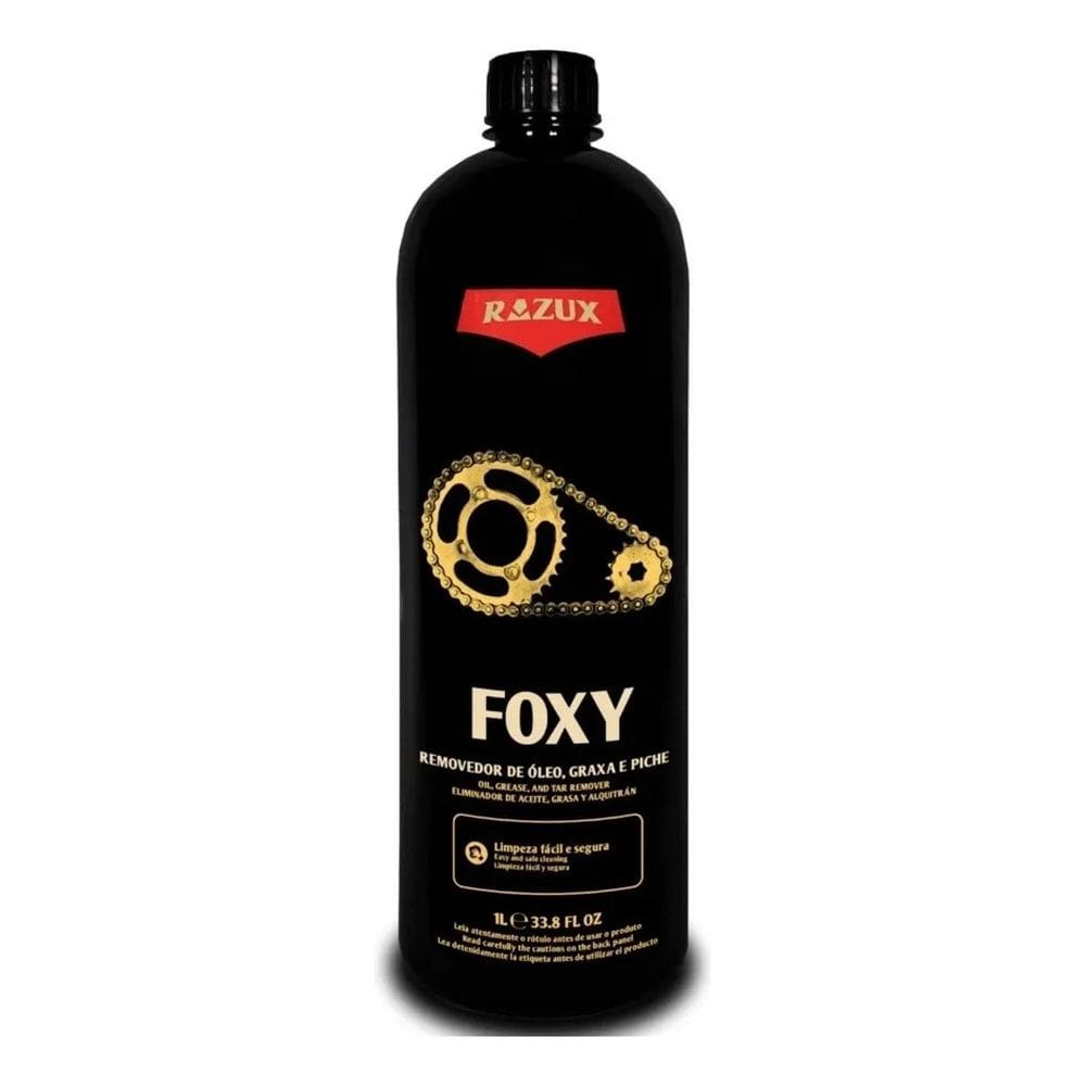 2X Removedor De Óleo Graxa Piche Limpa Corrente Foxy Razux 1