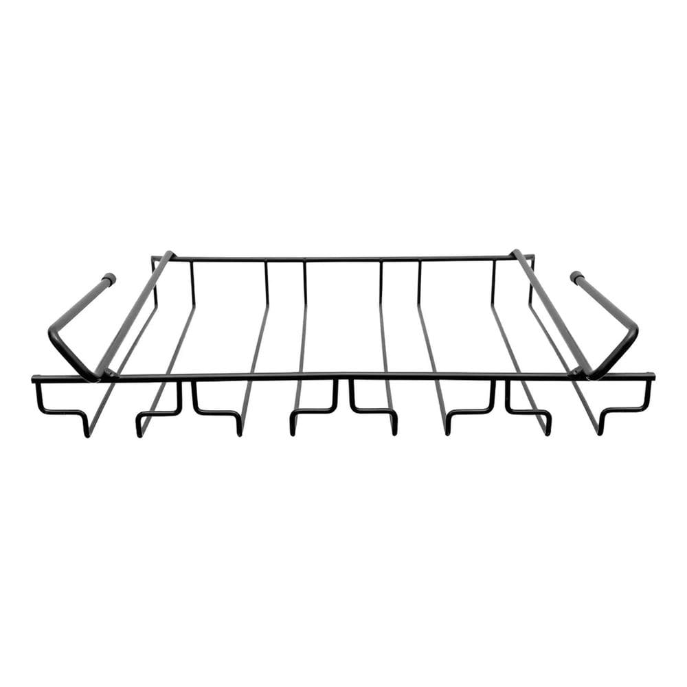 10X Suporte De Ferro Porta 12 Taças Suspenso Encaixar Armár