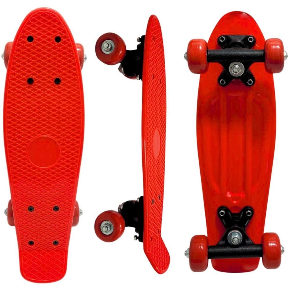 Skate Infantil Mini Cruiser Completo Montado Até 25 Kg