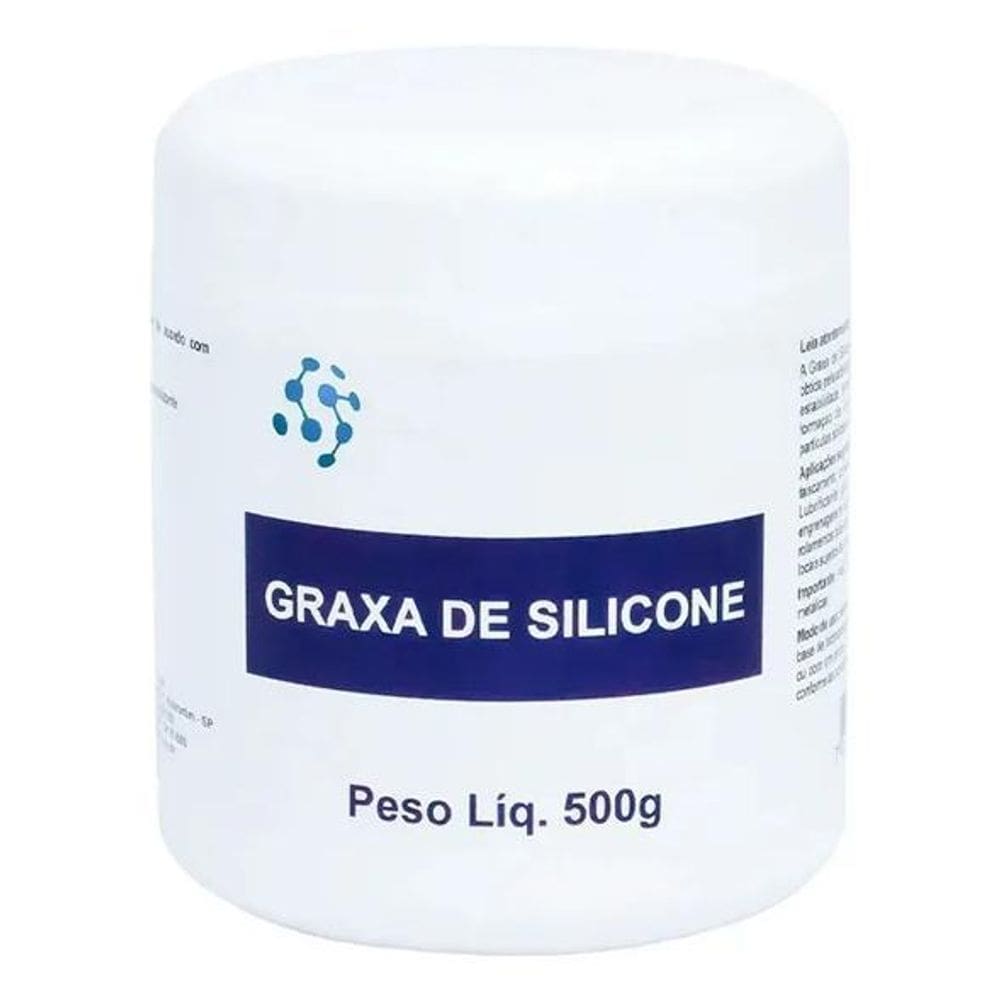 Graxa De Silicone De Alto Vacuo Equip. De Laboratório 50G