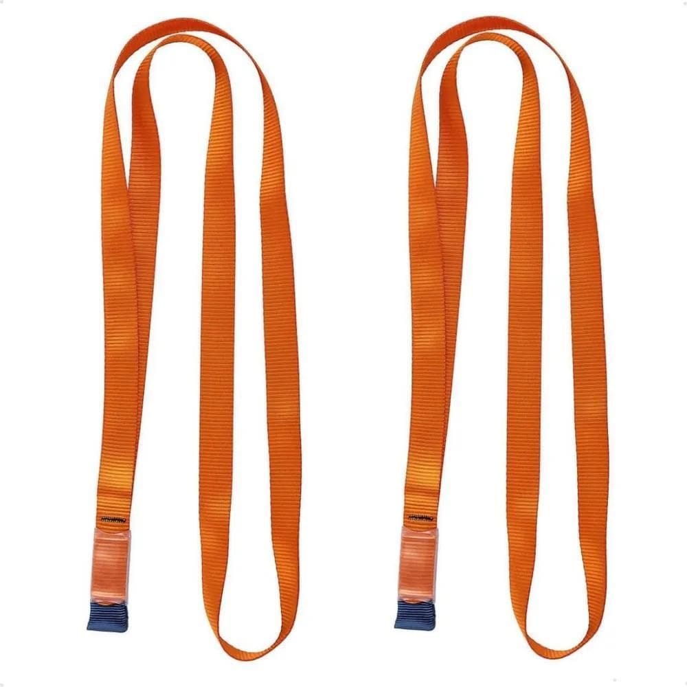 2X Kit 2 Fita De Ancoragem 25 Kn Anel Olhal Abs 1.2 Mt Top10