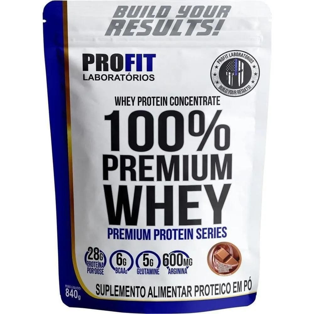 2X Whey Protein 100% Concentrado Premium 840G Profit Sabor C