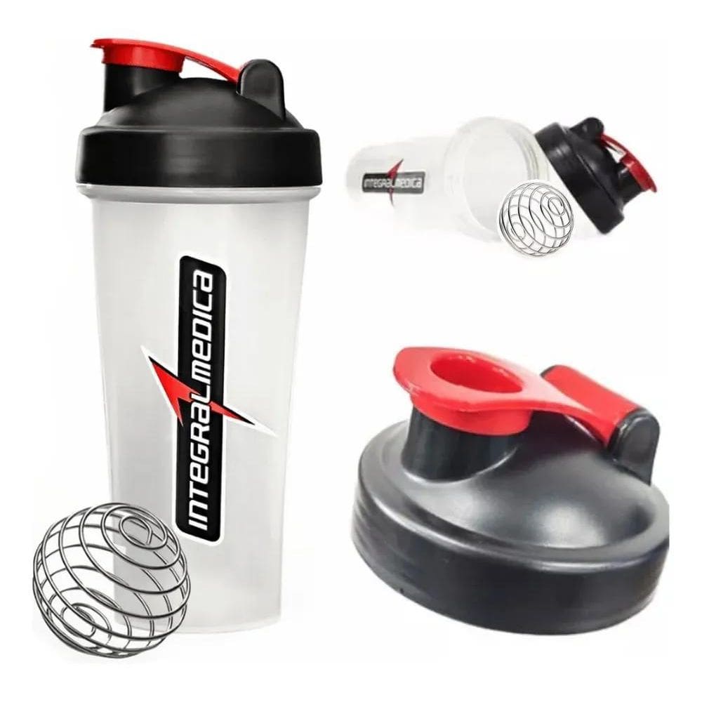 2X Coqueteleira Integralmedica 600Ml Shakeira Whey