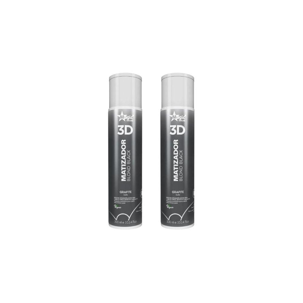 Matizador Gloss Magic Color 300Ml Blond Black-Kit C/2Un