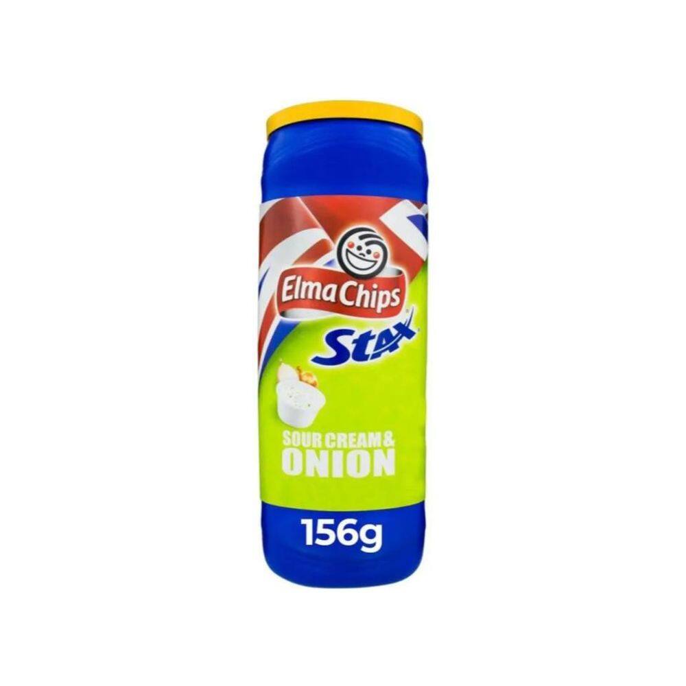 Batata Elma Chips Stax Sour Cream & Onion 156g