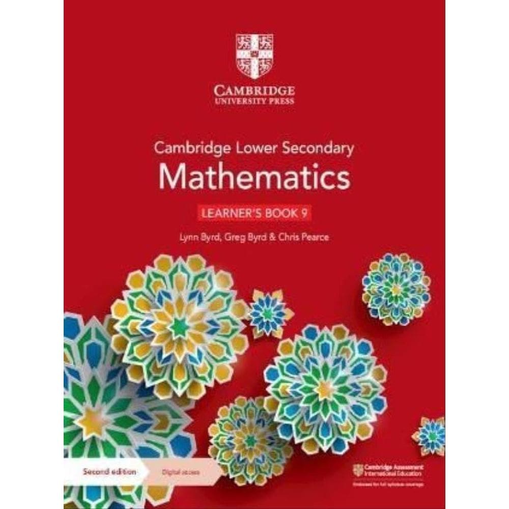 Cambridge Lower Secondary Mathematics Learner`S Book 9 With Digital Access - Second Edition
