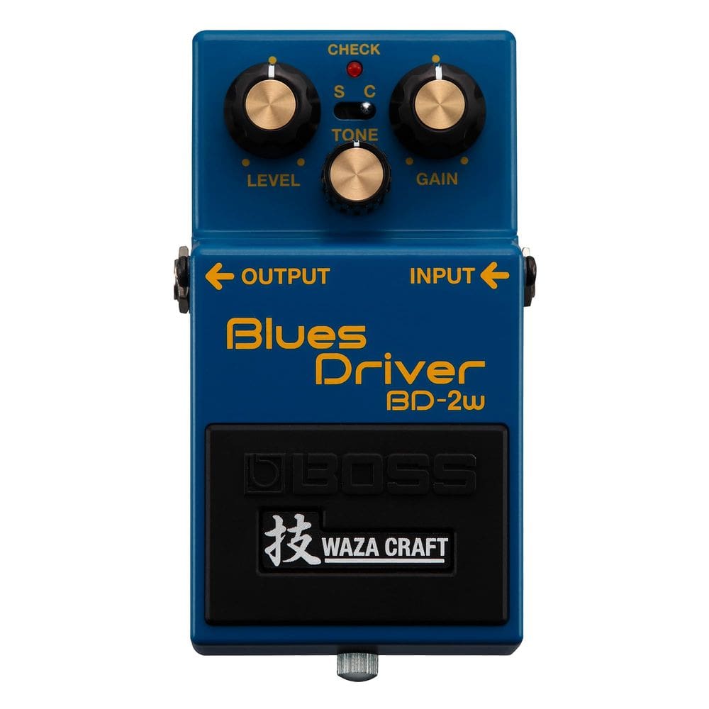 Pedal de efeito de guitarra BOSS Waza Craft Blues Driver
