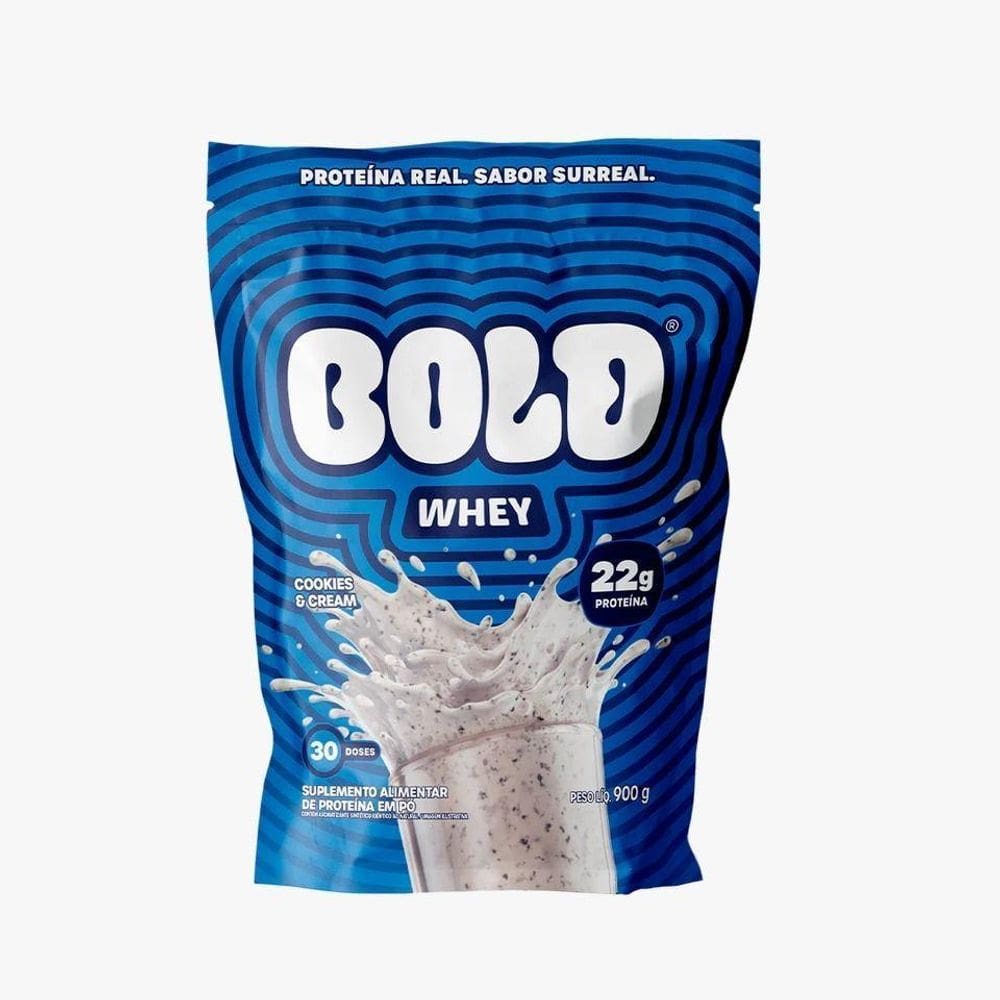 Bold Whey Refil 900G - Sabor: Cookies E Cream