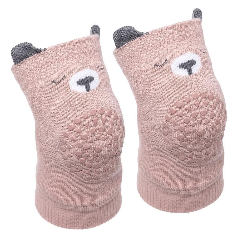 2X Joelheira Para Bebê Engatinhar Antiderrapante Protetor Bu