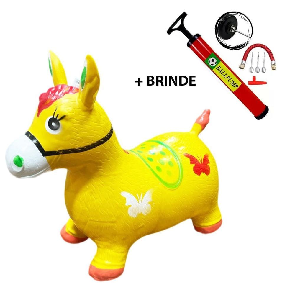 Cavalinho Upa Upa Inflavel Pocoto Brinquedo +  Bomba