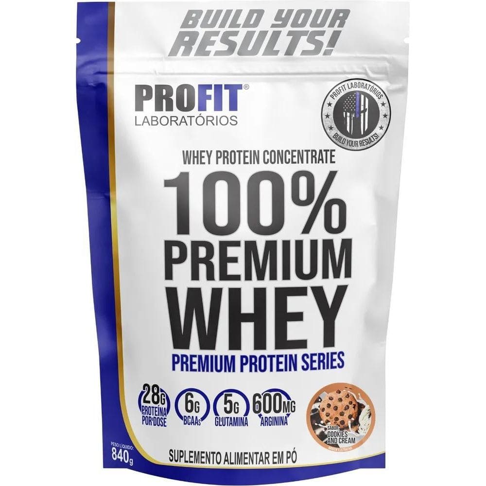 2X Whey Protein 100% Concentrado Premium 840G Profit Sabor C