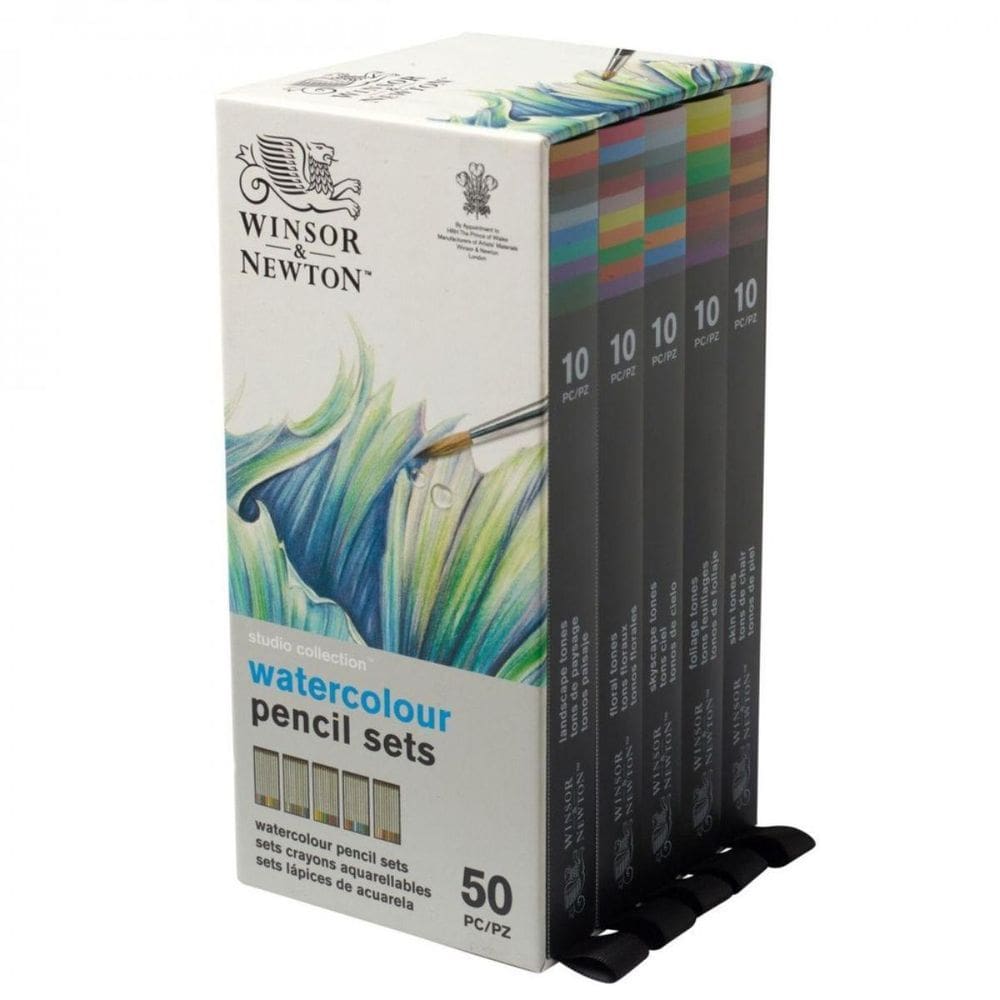 Lapis Aquarelavel Studio Collection Winsor & Newton 50 Cores