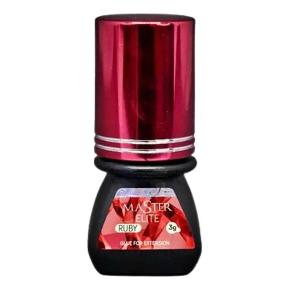 Cola Ruby Elite Master 3Ml - Secagem Rápida E Durabilidade