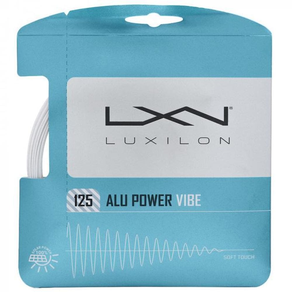 Corda Luxilon Alu Power Vibe 17L 1.25Mm Branca - Set Individ