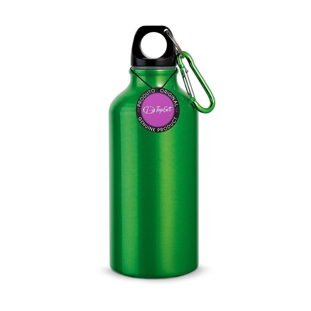 Garrafa Squeeze Em Alumínio 400Ml Idaho Topget - Verde