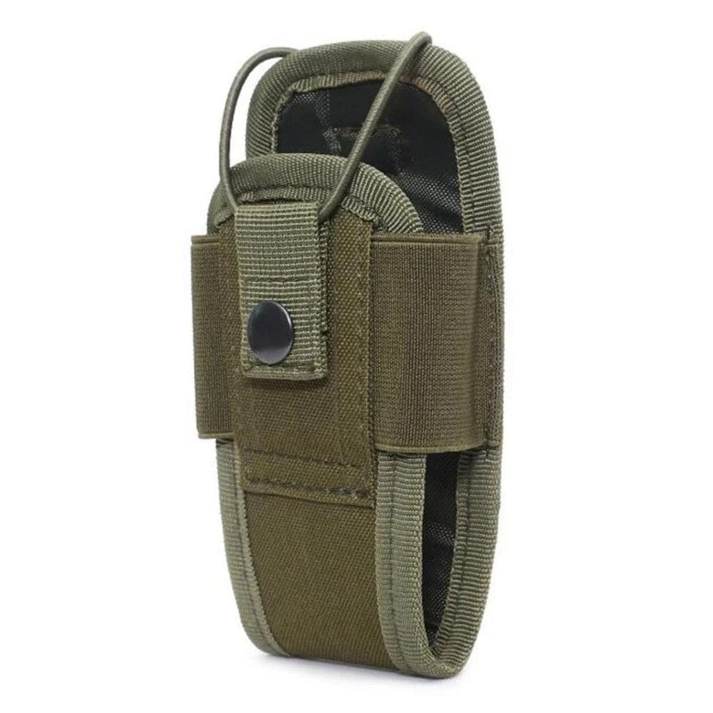 Suporte Bolso Rádio Ajustável Bag Molle Two Way Verde