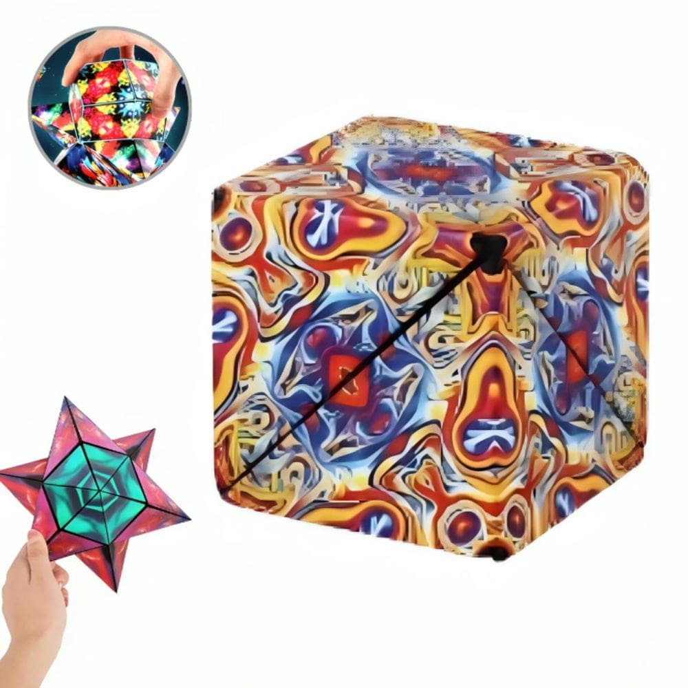 Shape Shifting Cube Magnetic Galaxy Qiyi Stickerless