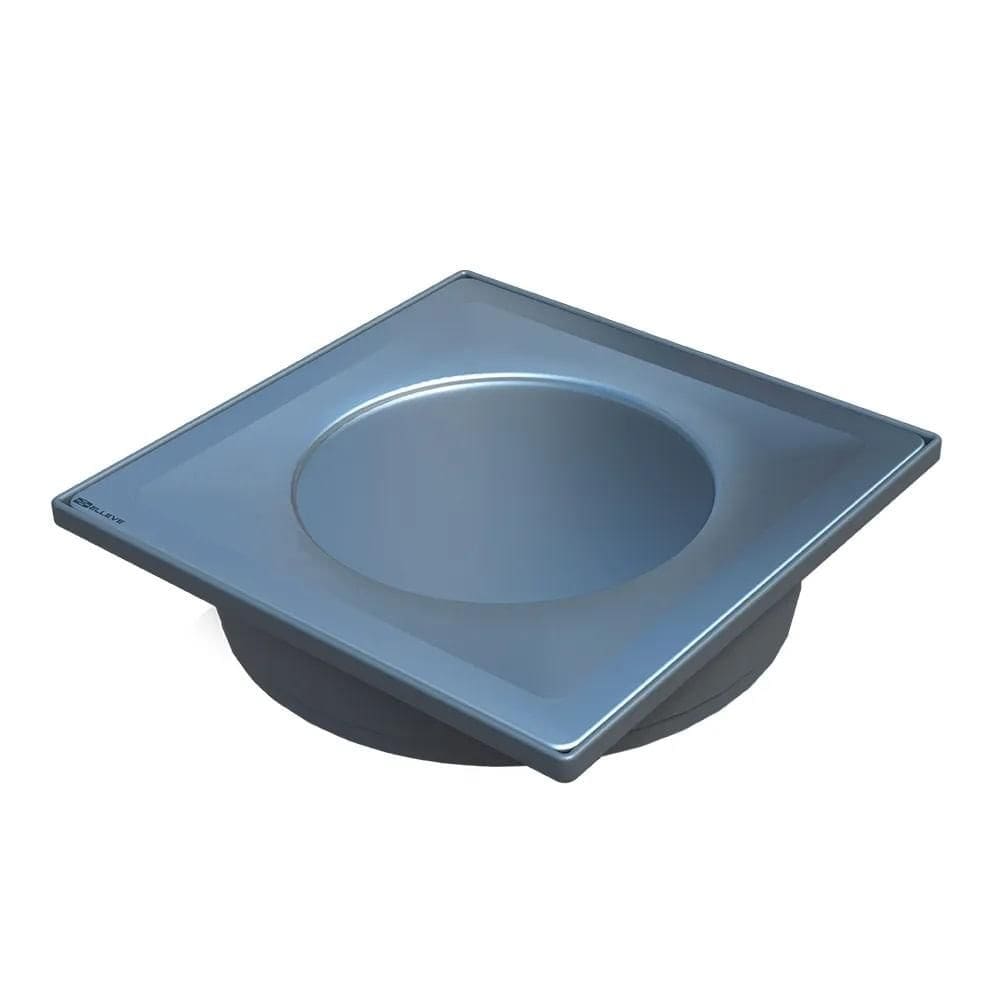 Ralo Linear 15x15cm Elleve Touch Inox Escovado 9570