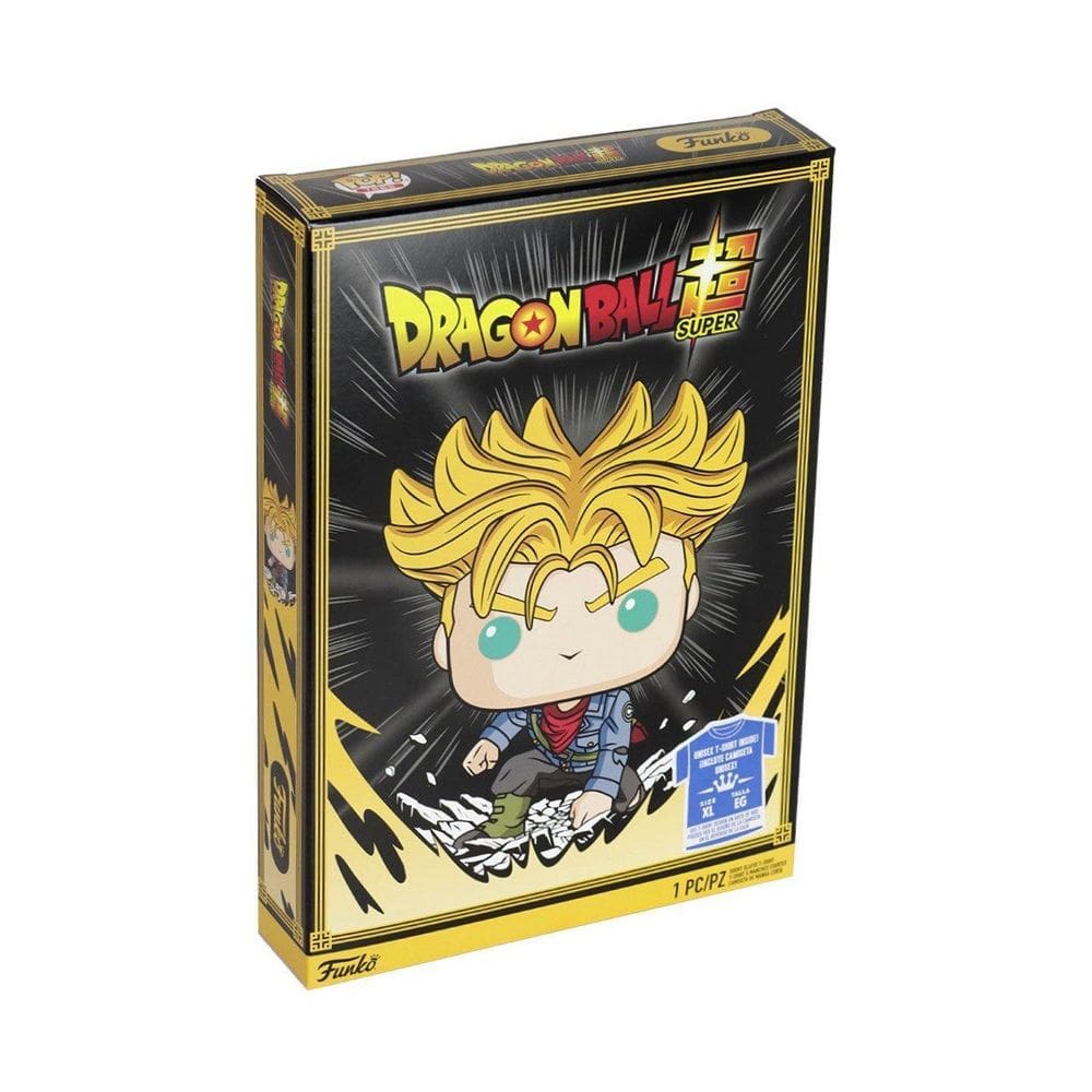 Poptees Camiseta : Dragon Ball Super - Trunks - Tam. Ggg