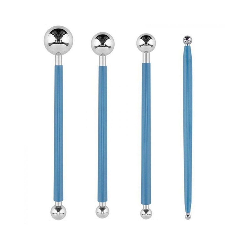 Conjunto De Boleador Ponta Dupla Sinoart 04 Pecas