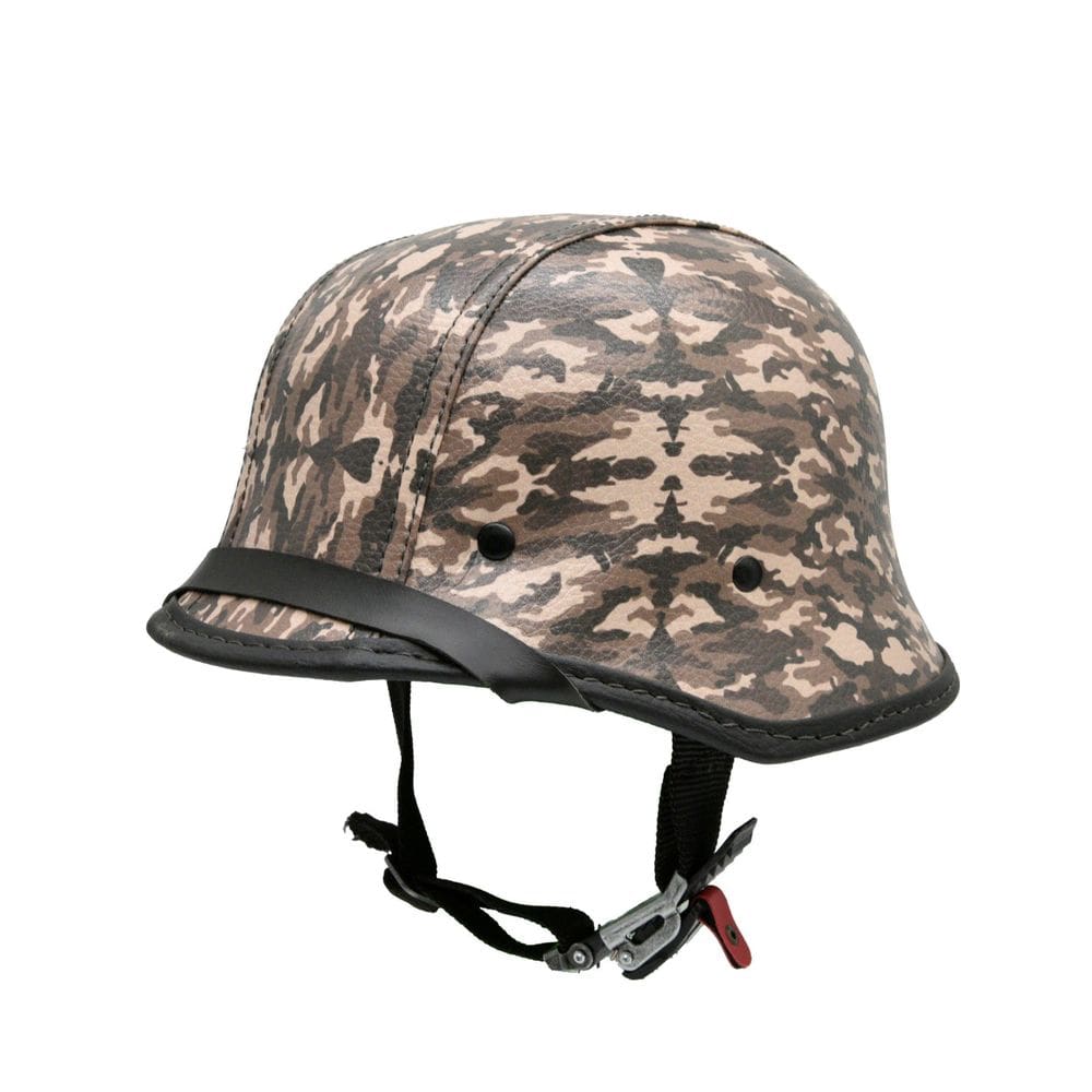 Capacete Br101 Alemão Camuflado Marrom E Bege Gg