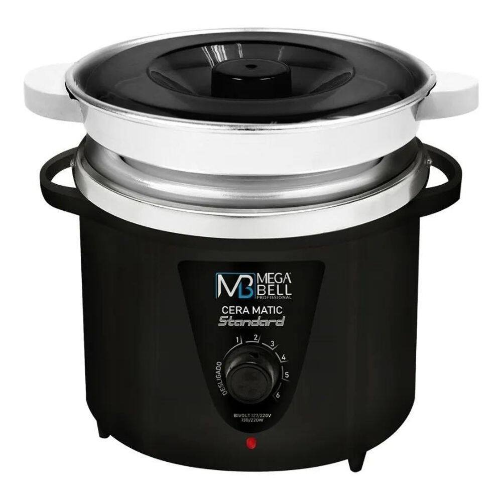 Termocera 900G Panela Depilação Aquecedor Cera Quente Preto