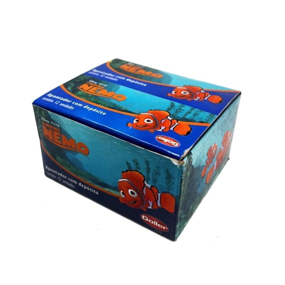 Apontador Depósito Procurando Nemo Com 12 Unidades