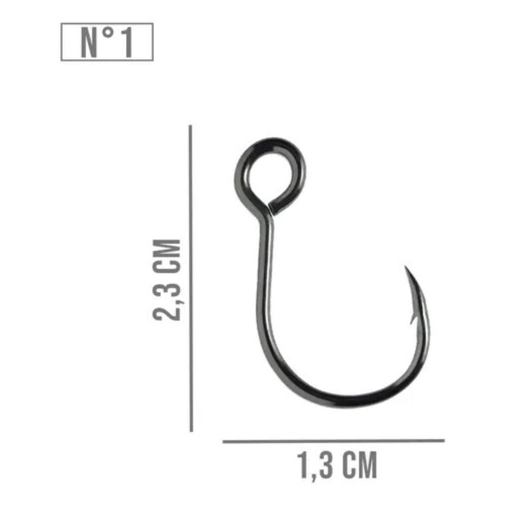 Anzol Plugging Single Albatroz Fishing 1