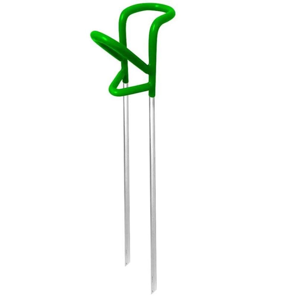 Suporte De Vara Emborrachada Galvanizado