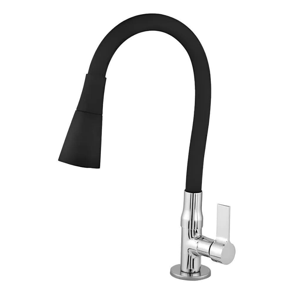 Torneira Para Pia Cozinha Bancada Mesa Gourmet Flexível Jato