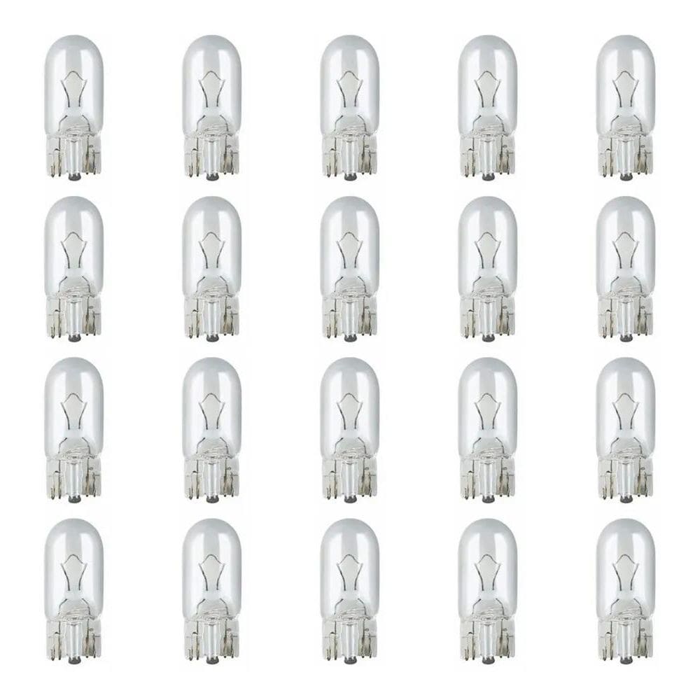 Kit 20 Lampada Pingo Esmagada T10 Pingão Comum 20 Unidades